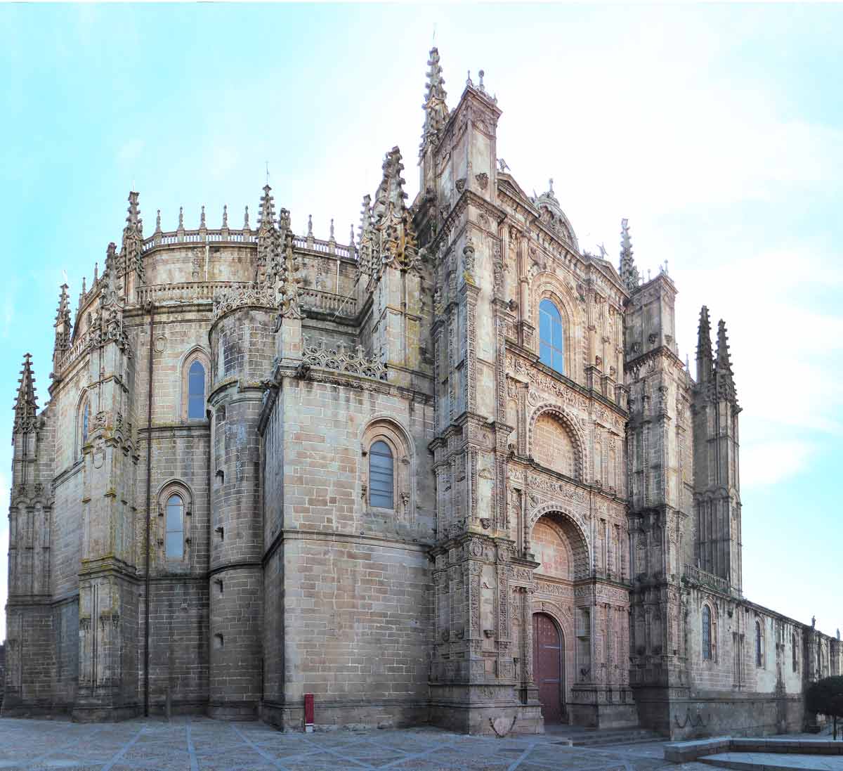 Catedral Nueva Panoramica Plasencia